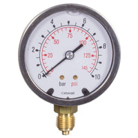 Manometer Ø 63 mm 0-10 bar