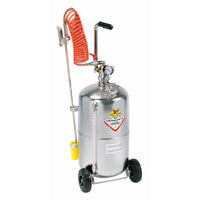 Kemp spreader 24 liters compressed air driven Stainless steel