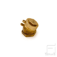 Tank cap 2" brass 30°