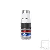 Quick coupling eSafe Female S-Line 8x12 Safety Lock