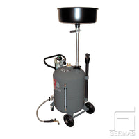 Waste oil container 70 l combi quick coupling