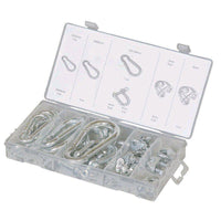 Assortment box Carabiner hooks & Wire lock & Shackle