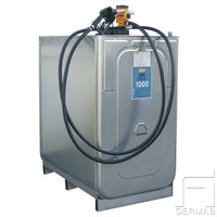 Stasjonær dieseltank 1000 liter med 230 V pumpe