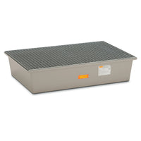 Collection vessel 2 barrels fiberglass 230 l with grid