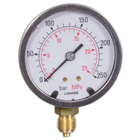 Manometer Ø 63 mm 0-250 bar