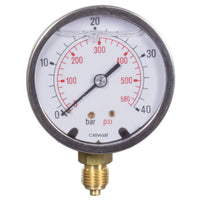 Manometer Ø 63 mm 0-40 bar