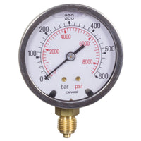 Manometer Ø 63 mm 0-600 bar