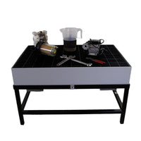 Arbeidsbenk med avfallsbrett 230L