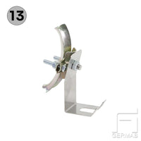 Lance holder for hose 16-24 mm