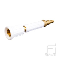 Water nozzle food approved adjustable jet