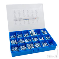 Grease nipple assortment 350 pcs professional model