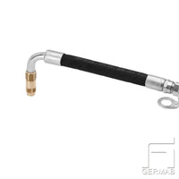 Outlet hose 90° with semi nondrip M3/8"