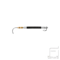 Outlet hose bent 1/2" ext.