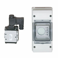 Digital styring med magnetventil