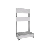 Serviceramp 3 upprullare med uppsamling