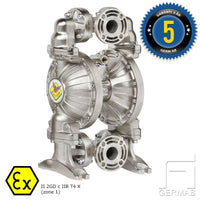 Diaphragm pump 2" Aluminum - HYTREL Flange 580 l/min
