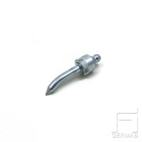 Quick change nozzle curved tip 45 gr. L=51 mm
