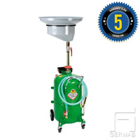 Waste oil container 65 l gravitation center bowl