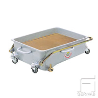 Waste oil trolley low model 50 litres