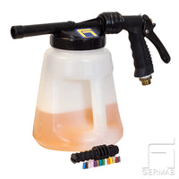 Foam sprayer 2.8 liters for water hose