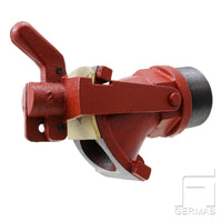 Barrel faucet 2" cast iron