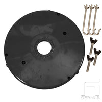 Barrel lid 12-20 kg IG 2" for plastic &amp; tin bucket black