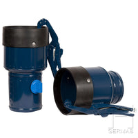 Runt Avgasmunstycke Ø 160mm För Slang 100-150mm