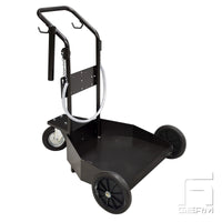 Tønnevogn med solide hjul for 208 l fat