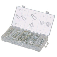 Assortment box Carabiner hooks &amp; Wire lock &amp; Shackle