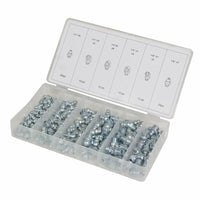 Assortment box Grease nipple assortment 110 pcs SAE