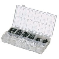 Assortment box Cable clips 390 pcs