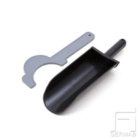 Grease shovel incl. puller