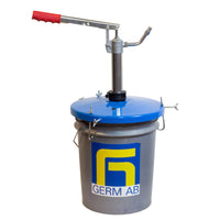 Påfyllningspump fettspruta 25 kg:s förp