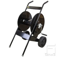 Hose reel Hand cranked with trolley max 200 bar