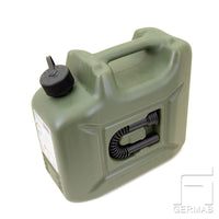 Fuel can 10L plastic, green
