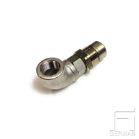 Swivel stainless viton® inv. 1/2" 100bar