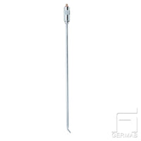 Quick change nozzle lubrication tip angled 45 gr