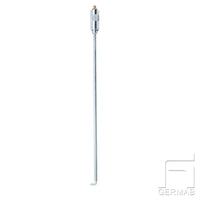 Quick change nozzle with lubrication tip angled 90 gr