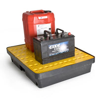 Spill trough 40 liters with grid strainer