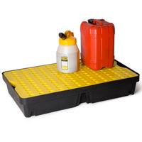 Spill trough 60 liters with grid strainer