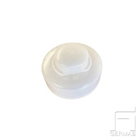 Bottom cap for grease cartridges for vacuum