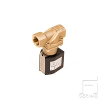 Diaphragm valve complete 2/2 NBR 1" brass 24V DC