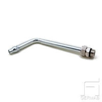 Outlet pipe for oil valve 1/2" ext. non-drip