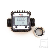 Digital meter, IG 1", max 10 bar, 5-120 l/min