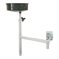 Spilloljearm for veggmontering