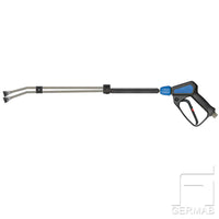 Spolhandtag dubbellans högtryck 1000mm KEW