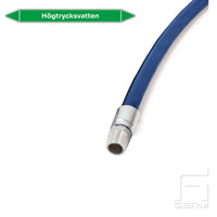 Slangpaket 15m högtrycksvatten 1/2 250bar