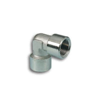 Adapter 90° inv Förnicklad