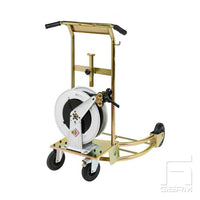 Trolley with hose reel